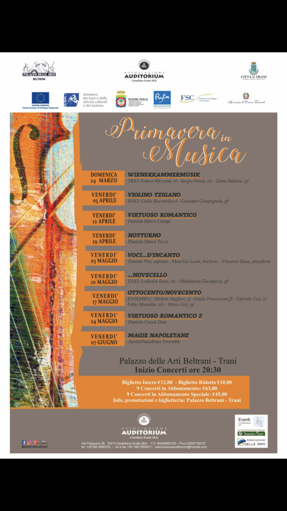 CONCERTO TRANI 2019